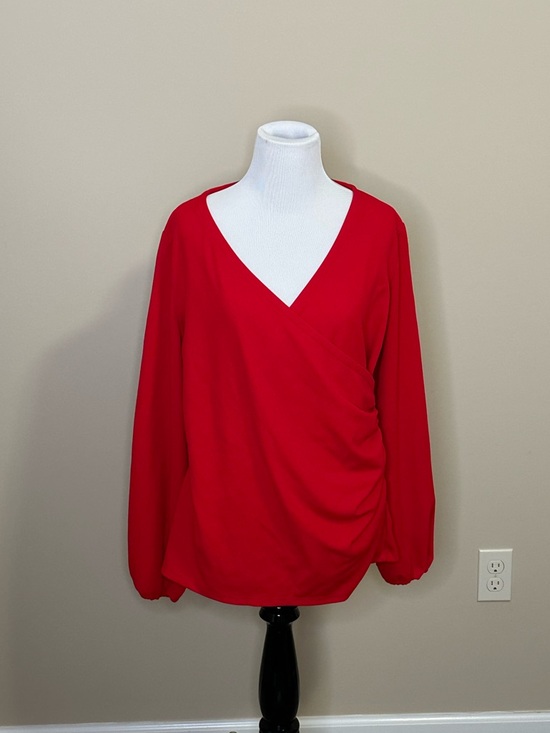 Talbots Wrap Top - Picture 2 of 5